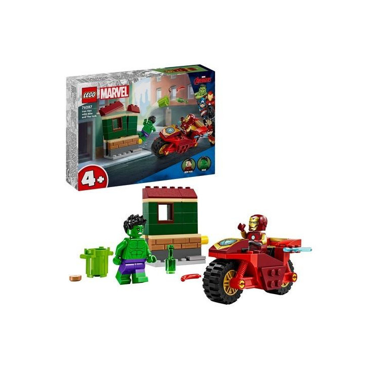 LEGO(R) SUPER HEROES 76287 Iron Man i Hulk