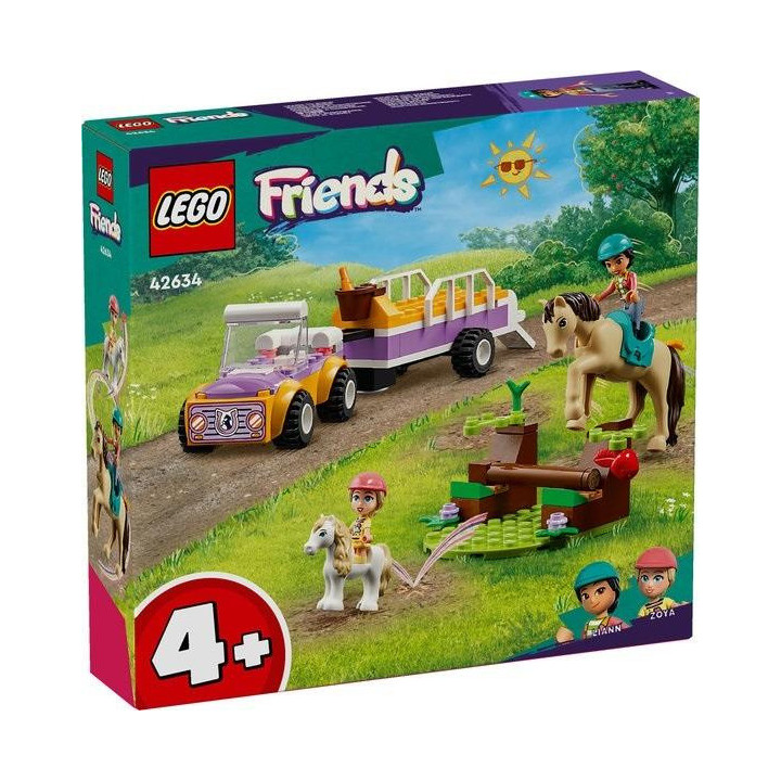 LEGO(R) FRIENDS 42634 Przyczepka dla konia i kucyka