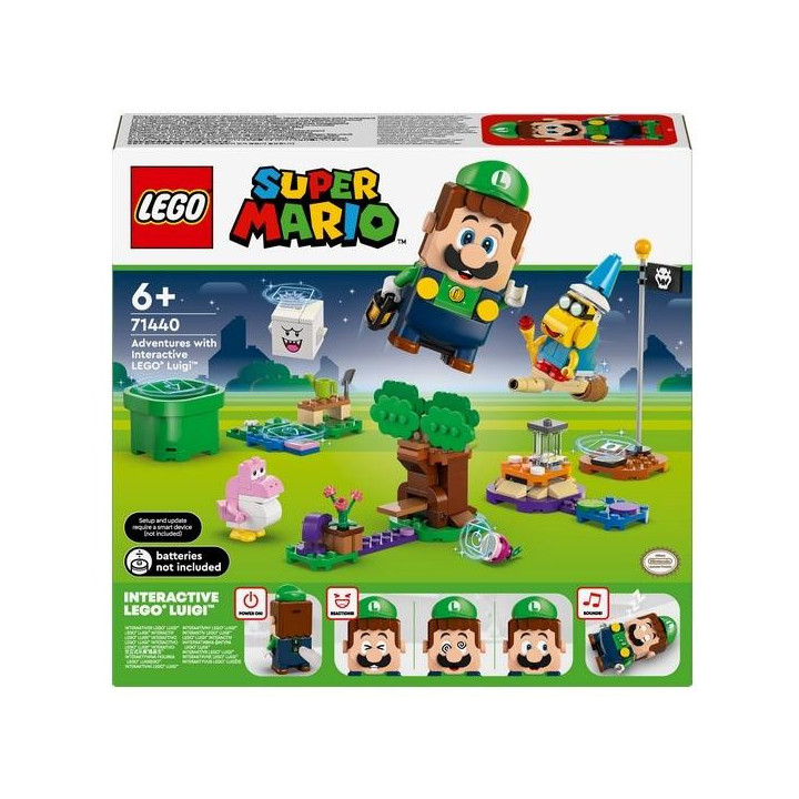 LEGO(R) SUPER MARIO 71440 Przygody z figurką Luigi