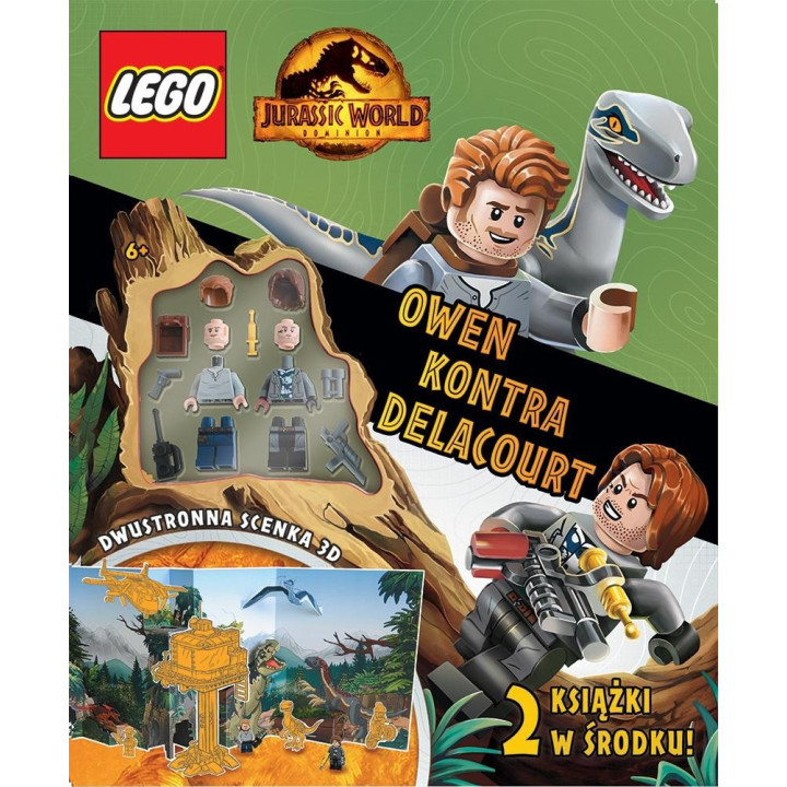 LEGO(R) Jurassic World. Owen kontra Delacourt