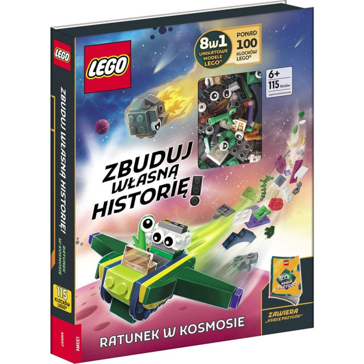 LEGO(R) Books. Ratunek w kosmosie. Zbuduj własną...