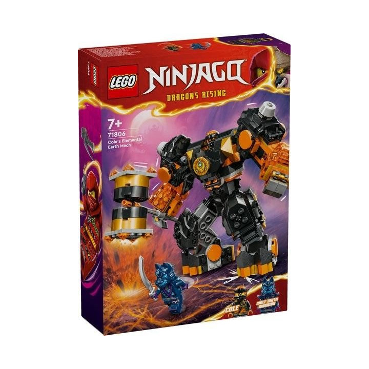 LEGO(R) NINJAGO 71806 Mech żywiołu ziemi Cole'a