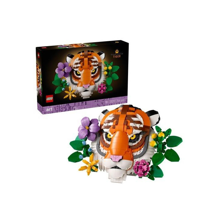 LEGO(R) ART 31217 Kolekcja zwierząt tygrys