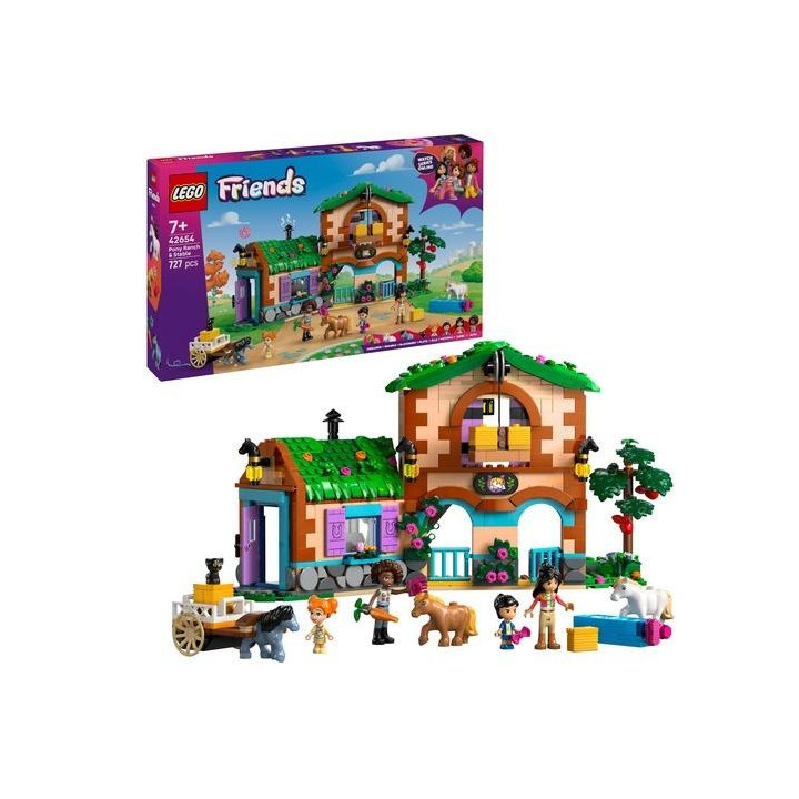 LEGO(R) FRIENDS 42654 Ranczo kucyków i stajnia